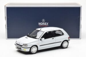 Renault Clio 16S Branco Norev 1:18 185251 Metal - imagem 8 de 8