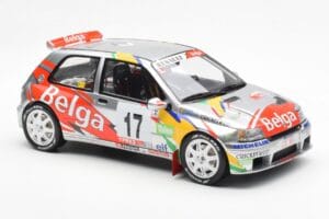 Renault Clio Maxi Kit Car Belga #17 Rally Ypres 1995 Otto 1:18 OT1058 Resina - imagem 4 de 6