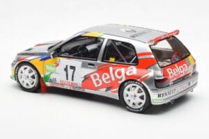 Renault Clio Maxi Kit Car Belga #17 Rally Ypres 1995 Otto 1:18 OT1058 Resina - imagem 5 de 6