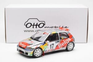 Renault Clio Maxi Kit Car Belga #17 Rally Ypres 1995 Otto 1:18 OT1058 Resina - imagem 6 de 6