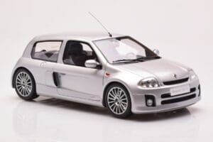 Renault Clio V6 Phase 1 Prata Otto 1:18 OT1034 Resina - imagem 4 de 6