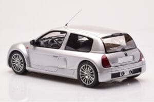 Renault Clio V6 Phase 1 Prata Otto 1:18 OT1034 Resina - imagem 5 de 6