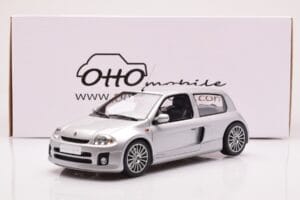Renault Clio V6 Phase 1 Prata Otto 1:18 OT1034 Resina - imagem 6 de 6