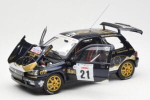 Renault Clio Williams DIAC #21 Jordan / Boyere Tour de Corse 1993 Norev 1:18 185228 Metal - imagem 2 de 8
