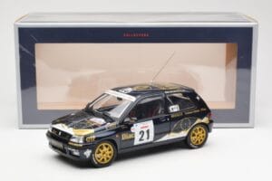 Renault Clio Williams DIAC #21 Jordan / Boyere Tour de Corse 1993 Norev 1:18 185228 Metal - imagem 8 de 8
