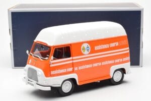 Renault Estafette Laranja Assistance Course Norev 1:18 185123 Metal - imagem 10 de 10