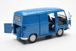 Renault Estafette Saviem Azul Norev 1:18 185122 Metal - imagem 2 de 11