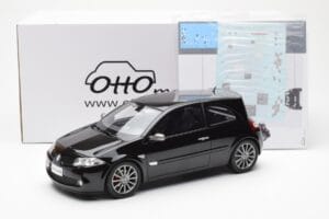 Renault Megane 2 RS Phase 2 Preto Otto 1:18 OT1054 Resina - imagem 6 de 6