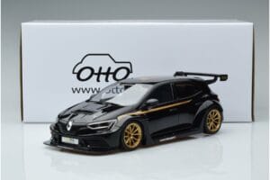 Renault Megane IV RS TC4 Preto Otto 1:18 OT936 Resina - imagem 6 de 6