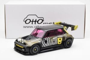 Renault R5 Turbo 3E Preto Otto 1:18 OT447 Resina - imagem 6 de 6
