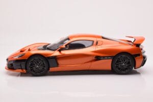 Rimac Nevera Laranja GT Spirit 1:18 GT880 Resina - imagem 3 de 6