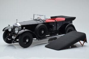 Rolls-Royce Phantom I Cabriolet Preto Kyosho 1:18 08931BK