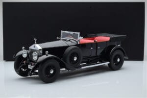 Rolls-Royce Phantom I Cabriolet Preto Kyosho 1:18 08931BK Metal - imagem 8 de 8