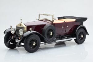 Rolls-Royce Phantom I Cabriolet Vermelho Bordô Kyosho 1:18 08931R Metal - imagem 2 de 10