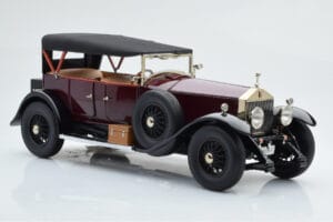 Rolls-Royce Phantom I Cabriolet Vermelho Bordô Kyosho 1:18 08931R Metal - imagem 5 de 10