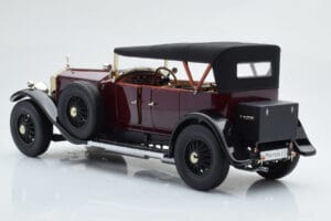 Rolls-Royce Phantom I Cabriolet Vermelho Bordô Kyosho 1:18 08931R Metal - imagem 6 de 10