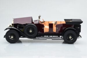 Rolls-Royce Phantom I Cabriolet Vermelho Bordô Kyosho 1:18 08931R Metal - imagem 8 de 10