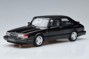 Saab 900 Turbo Mk1 Preto Otto 1:18 OT678 Resina