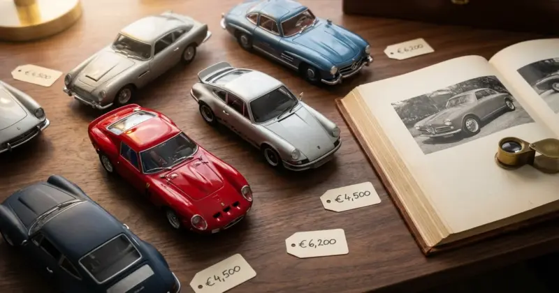 Miniaturas de Carros como Investimento: Analisamos Dados de 1 500 Leiloes