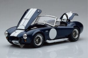 Shelby Cobra 427 S/C Azul Escuro Kyosho 1:18 08048DBL Metal - imagem 2 de 9