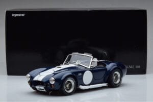 Shelby Cobra 427 S/C Azul Escuro Kyosho 1:18 08048DBL Metal - imagem 9 de 9