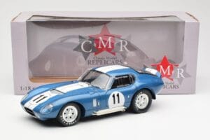 Shelby Daytona Cobra Coupe #11 S. Thompson 24 Hours of Le Mans 1965 CMR 1:18 CMR114 Metal - imagem 8 de 8
