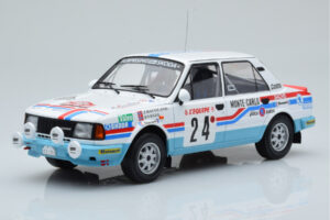 Skoda 130 L Night Version #24 J. Augland Rally Monte Carlo 1987 IXO 1:18