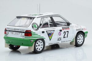 Skoda Felicia #27 P. Sibera / P. Gross Rally RAC Lombard 1995 IXO 1:18 18RMC148 Metal - imagem 2 de 6