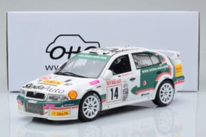 Skoda Octavia WRC #14 D. Auriol / D. Giraudet Rally Monte Carlo 2003 Otto 1:18 OT431 Resina - imagem 6 de 6