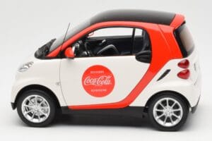 Smart Fortwo 451 Coca-Cola Minichamps 1:18 150036301 Metal - imagem 4 de 8