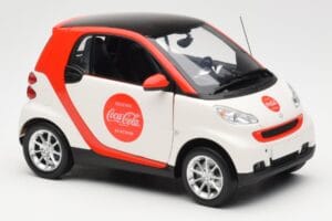Smart Fortwo 451 Coca-Cola Minichamps 1:18 150036301 Metal - imagem 6 de 8