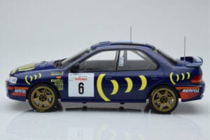 Subaru Impreza 555 #6 P. Liatti / C. Cassina Tour de Corse 1995 IXO 1:18 18RMC063C Metal - imagem 3 de 6