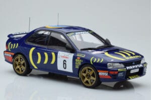 Subaru Impreza 555 #6 P. Liatti / C. Cassina Tour de Corse 1995 IXO 1:18 18RMC063C Metal - imagem 4 de 6