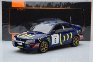 Subaru Impreza 555 #6 P. Liatti / C. Cassina Tour de Corse 1995 IXO 1:18 18RMC063C Metal - imagem 6 de 6