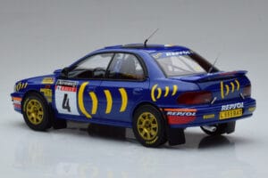 Subaru Impreza #4 C. McRae / D. Ringer Winner RAC Rally 1994 Kyosho 1:18 08962A Metal - imagem 6 de 9