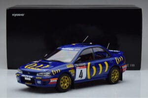 Subaru Impreza #4 C. McRae / D. Ringer Winner RAC Rally 1994 Kyosho 1:18 08962A Metal - imagem 9 de 9