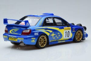 Subaru Impreza WRC #10 T. Makinen / K. Lindstrom Rally Monte Carlo Night Version 2002 Otto 1:18 OT784 Resina - imagem 2 de 6
