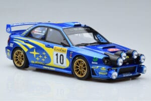 Subaru Impreza WRC #10 T. Makinen / K. Lindstrom Rally Monte Carlo Night Version 2002 Otto 1:18 OT784 Resina - imagem 4 de 6