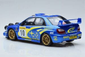 Subaru Impreza WRC #10 T. Makinen / K. Lindstrom Rally Monte Carlo Night Version 2002 Otto 1:18 OT784 Resina - imagem 5 de 6