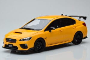 Subaru Impreza WRX STI Nurburgring Challenge Package Amarelo Kyosho 1:18 KSR18021Y
