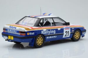 Subaru Legacy RS #21 C. McRae / D. Ringer RAC Rally 1991 IXO 1:18 18RMC080B Metal - imagem 2 de 6