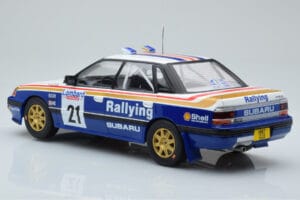 Subaru Legacy RS #21 C. McRae / D. Ringer RAC Rally 1991 IXO 1:18 18RMC080B Metal - imagem 5 de 6