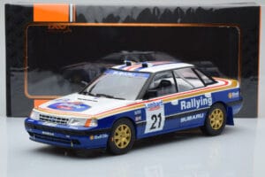 Subaru Legacy RS #21 C. McRae / D. Ringer RAC Rally 1991 IXO 1:18 18RMC080B Metal - imagem 6 de 6
