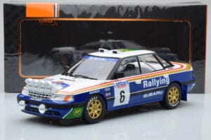 Subaru Legacy RS Night Version #6 M. Alen / I. Kivimaki RAC Rally 1991 IXO 1:18 18RMC080A Metal - imagem 6 de 6