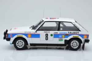 Talbot Sunbeam Lotus Night Version #8 H. Toivonen / P. White Rally Monte Carlo 1981 IXO 1:18 18RMC095B Metal - imagem 3 de 6