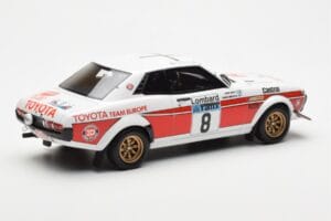 Toyota Celica 2000 GT RA21 #8 H. Mikkola / A. Hertz Lombard RAC Rally 1977 Otto 1:18 OT1044 Resina - imagem 2 de 6