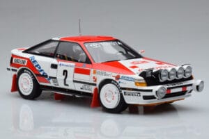Toyota Celica GT-Four ST165 #2 C. Sainz / L. Moya Winner Rally Monte Carlo 1991 Kyosho 1:18 08961B Metal - imagem 5 de 12