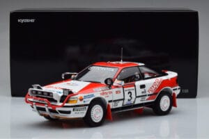 Toyota Celica GT-Four ST165 #3 B. Waldegard / F. Gallagher Winner Safari Rally 1990 Kyosho 1:18 08961A Metal - imagem 12 de 12