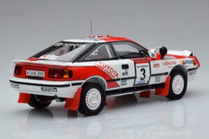 Toyota Celica GT-Four ST165 #3 B. Waldegard / F. Gallagher Winner Safari Rally 1990 Kyosho 1:18 08961A Metal - imagem 3 de 12