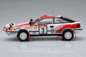 Toyota Celica GT-Four ST165 #3 B. Waldegard / F. Gallagher Winner Safari Rally 1990 Kyosho 1:18 08961A Metal - imagem 4 de 12